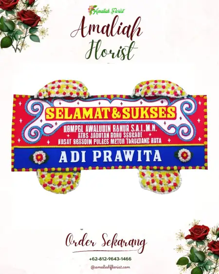 Papan Bunga Ucapan Selamat Garden Party Sentul